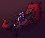 cumshot flora frilled_petal_dragon kakaodieb knot messy nymlus pokemon size_difference straight tailjob tailsex zoroark // 1459x1247 // 1.2MB