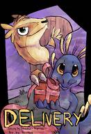 comic delivery flora frilled_petal_dragon gift graedinoone linoone nymlus paintdog pokemon // 850x1250 // 1.1MB