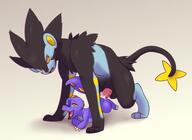 anolise doggystyle kakaodieb lizard luxray pokemon size_difference straight // 3726x2724 // 5.2MB