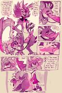 comic domination flora frilled_petal_dragon glitchedpuppet internal leash manticore micle nymlus oral size_difference straight vaginal // 1200x1800 // 1.8MB