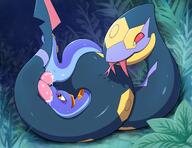 anolise dancingchar double_penetration epic hemipenes oral pokemon seviper size_difference snake straight vaginal // 3300x2550 // 6.2MB