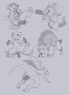 cum_in_mouth dragon flora frilled_petal_dragon haychel nymlus oral pokemon shinx straight unknown_character vaginal vulpix // 1086x1500 // 203KB