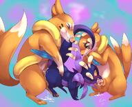 buizel epic floatzel flora frilled_petal_dragon messy nymlus oral pokemon size_difference straight threesome vaginal zanthu // 1086x880 // 852KB