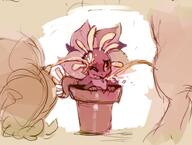 flora flowerpot frilled_petal_dragon glitchedpuppet humiliation nymlus satyrqorn straight vanguard watersports // 800x603 // 267KB