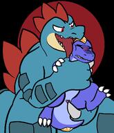 anolise feraligatr fingering groping lizard pokemon size_difference troutsworth // 1050x1225 // 47KB