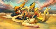 anal beach buizel floatzel glitchedpuppet misty outside pokemon pokephilia straight threesome titjob woman // 1400x723 // 1.2MB