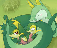 ambiguous argon_vile hemipenes oral pokemon serperior size_difference snivy // 1000x849 // 215KB