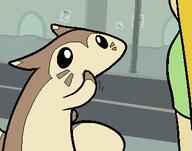 furret hidden_mudkip keen_eye_for_treats outside pokemon woman // 350x275 // 5.6KB