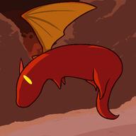 dragon dragon_whelp griddyrpg hidden_mudkip volcano // 475x475 // 12KB