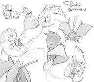 bat comic epic insomniacovrlrd linoone oral pokemon size_difference sketch straight vaginal // 1015x883 // 318KB