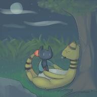 ampharos bat outside pokemon size_difference straight tree vaginal watermelon // 1000x1000 // 489KB